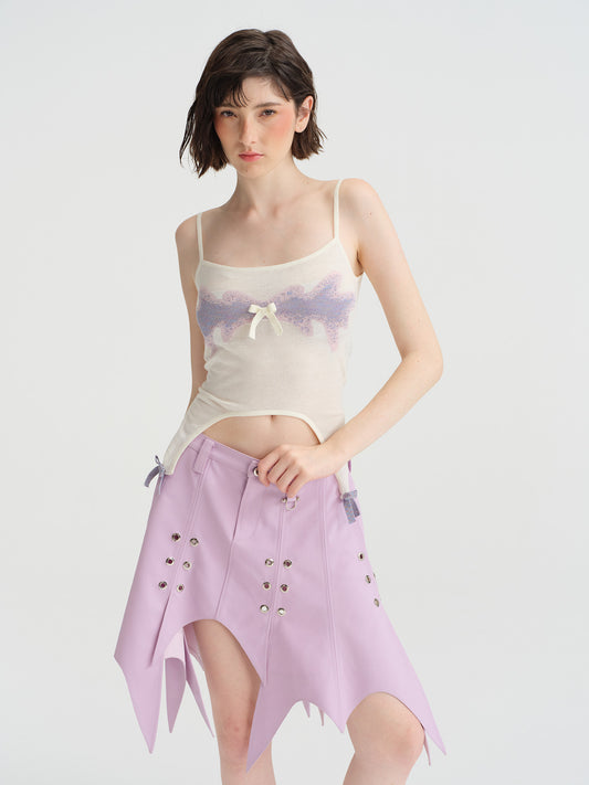 NOPHORA bowknot tank mini top